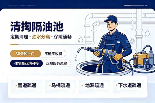 白山清掏隔油池